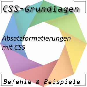Absatzformatierungen mit CSS