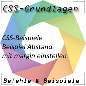 CSS-Beispiel für margin