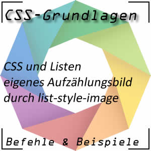 list-style-image in CSS - UL-Liste durch CSS und list-style-image mit
