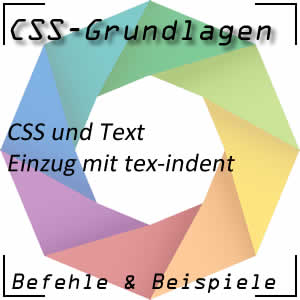 CSS text-indent für Einzug nutzen