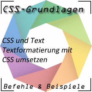 Textformatierung mit CSS