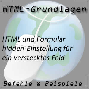 verstecktes Formularfeld in HTML