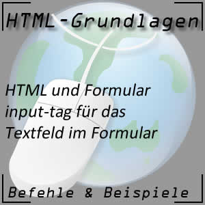 Textfeld im HTML Formular