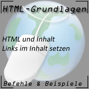 Verlinkung auf der Webseite