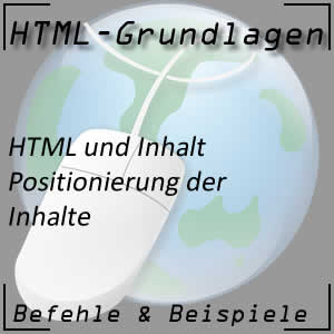 Positionierung in HTML