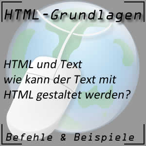 Text mit HTML formatieren