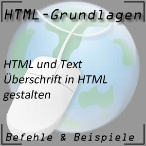 Überschrift in HTML