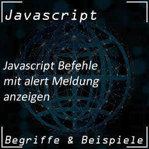 alert Befehl in Javascript