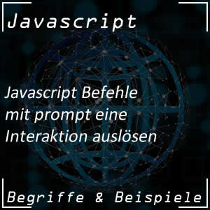 Javascript Befehl prompt