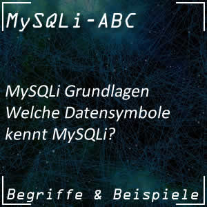 Datensymbole in MySQLi