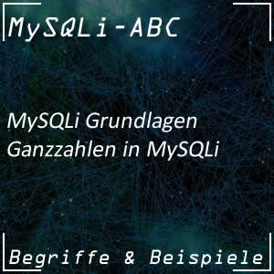 Ganzzahlen in MySQLi