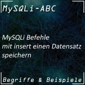 MySQLi Befehl insert