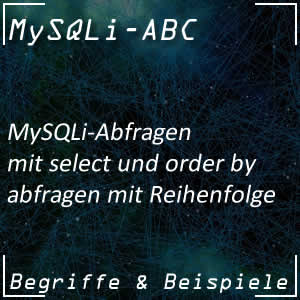 Select-Abfrage mit Sortierung