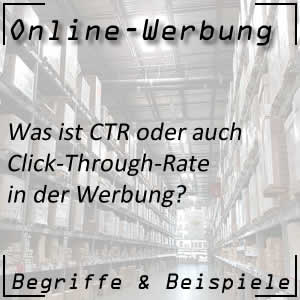 CTR im Online Marketing