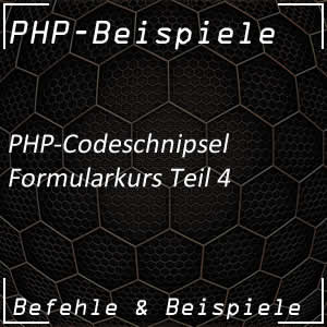 Formular und PHP Teil 4