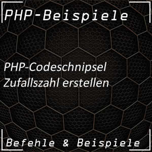 Zufallszahl in PHP ermitteln
