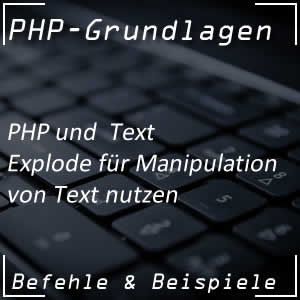 PHP-Befehl explode