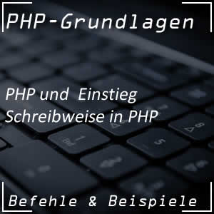 Schreibweise in PHP