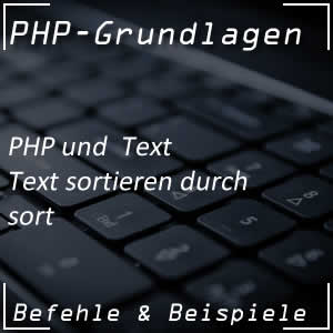 Text mit PHP sortieren