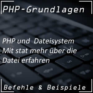 PHP-Befehl stat