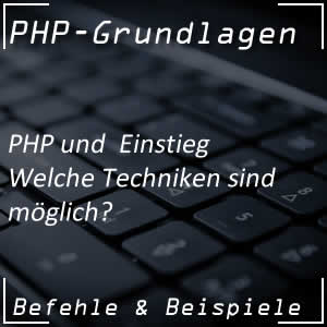Programmiertechnik in PHP