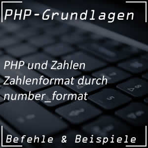Zahlen in PHP formatieren