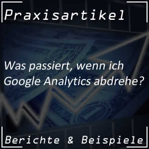 Google Analytics entfernen
