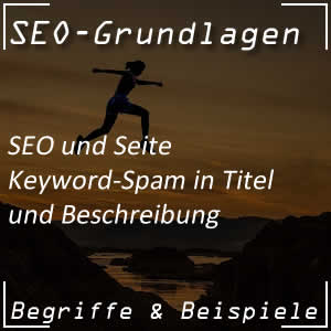 Keyword-Spam bei SEO