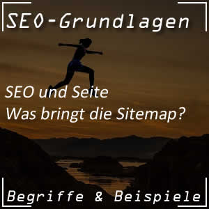 Sitemap der Webseite