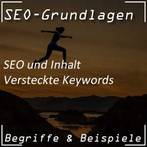 versteckte Keywords für SEO