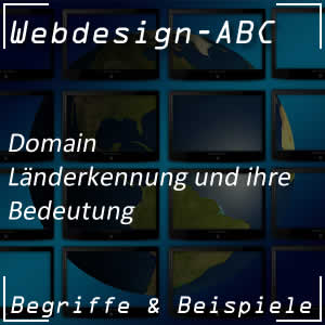 Länderkennung für Domains