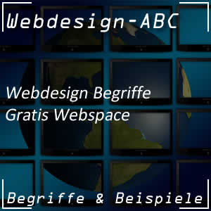 Gratis Webspace für die Webseite